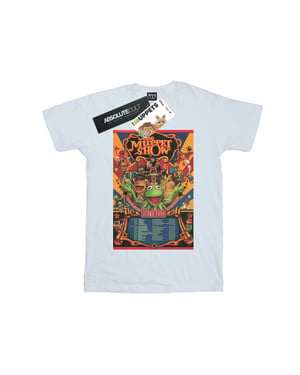 Li-cense Disney heren the muppets the muppet show poster t-shirt