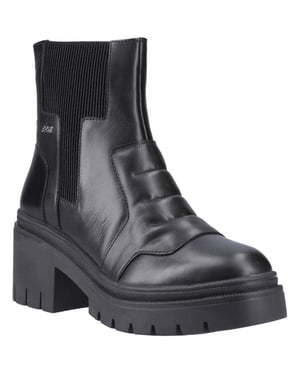 Pod Lillian Leather Women's Black Boots
