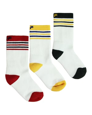 Fila 3-Pack Kids Socks