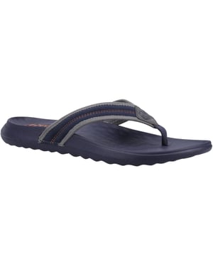HEYDUDE Myers Flip Sport Mode Polyester Sandaler för herrar Navy/Navy