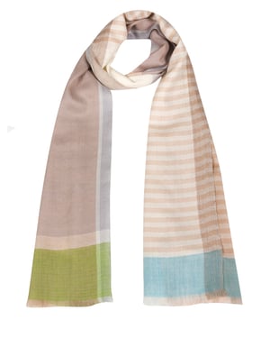 'Charon' Cashmere & Merino Wool Scarf