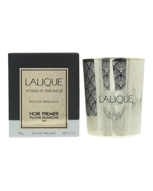 Lalique Noir Premier Plume Blanche Candle 190g
