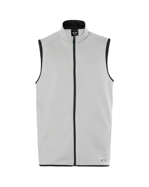 Oakley Zip Up Grijs Hydrofree Heren Golf Range Vest Gilet 412540 22Y