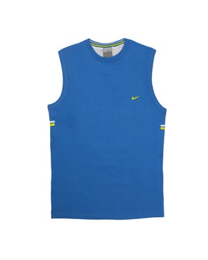 Vintage Blue Nike Mens Vest