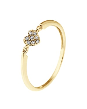 Ring HART Diamonds 0,032 Cts Yellow Gold