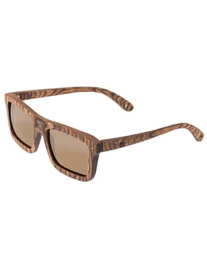 Spectrum Burrow Wood Polarized Sunglasses