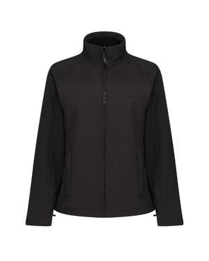 Regatta Dames Uproar Softshell Windbestendig Jasje (Allemaal zwart)