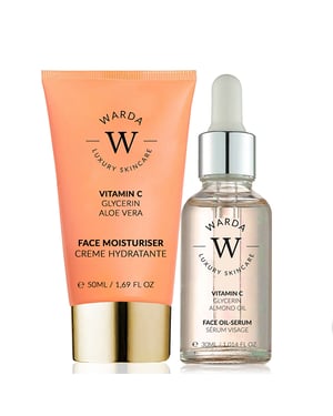 Skin Glow Boost Vitamin C Moisturiser 50m + Vitamin C Glow Boost Oil-Serum 30ml