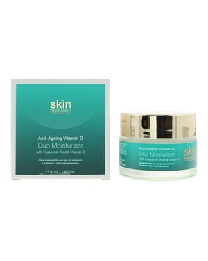 Skin Research Anti-Ageing Vitamin D With Hyaluronic Acid & Vitamin C Duo Moisturiser 50ml