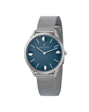 Pierre Cardin Pigalle Half Moon Unisex's Silver Watch CPI.2013