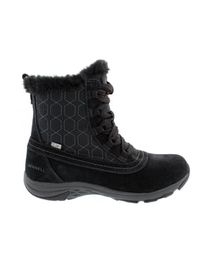 Merrell Ryeland Mid Polar Waterdichte Damesschoenen Zwart