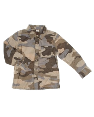 Long sleeve camouflage shirt 486055 boy
