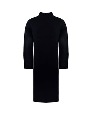 Sweaty Betty Pinnacle Womens Navy Wool Dress