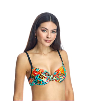 Women's underwired bikini bra W240924