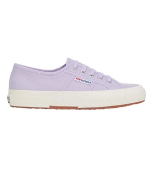 Superga Unisex 2750 Cotu Classic Vegan Sportschoenen voor volwassenen (Avorio/Violet Lilla)