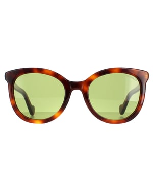 Moncler Round Womens Dark Havana  Green ML0119