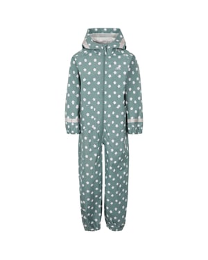 Trespass Childrens/Kids Showery Rain Suit (Teal Mist)