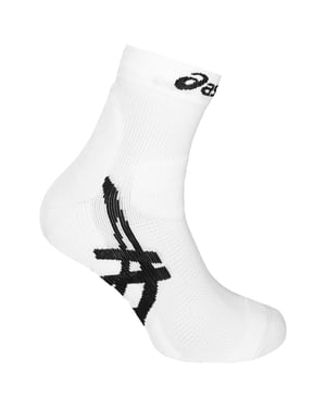 Asics 1-Pack Tech Motion Dry Mens White Socks
