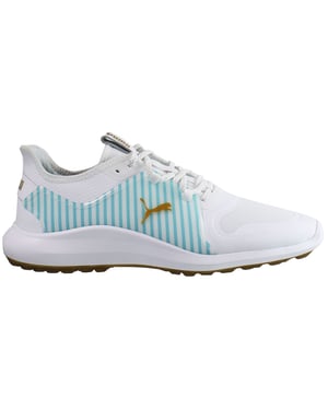 Puma Ignite Fasten8 Seersucker Golf White Mens Shoes