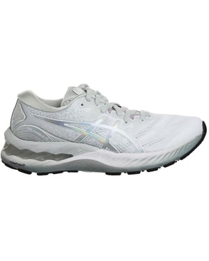 Asics Gel-Nimbus 23 Platina Dames Wit Hardlooptrainers