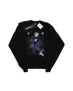 Disney Dames/Dames Nightmare Before Christmas Pumpkin King Sweatshirt (Zwart)