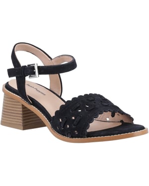 Hush Puppies Lacie Suede Damessandalen Zwart
