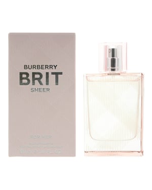 Burberry Brit Sheer For Her Eau de Toilette 50ml Spray