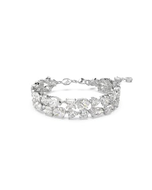 Swarovski 'Mesmera' Dames Basis Metalen Armband - Zilver 5669927