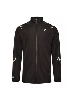 Dare 2B Illume Pro waterdichte jas voor volwassenen (Zwart)