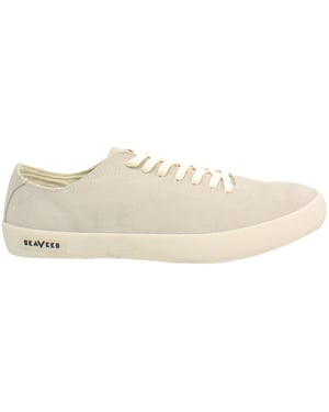 Seavees Racquet Club Mens Beige Plimsolls