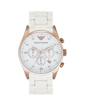 Emporio Armani AR5920 Ladies Sportivo Watch White