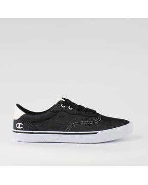 Champion Boston Kids Black Plimsolls