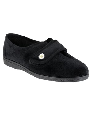 Andrea Touch Fastening Slipper
