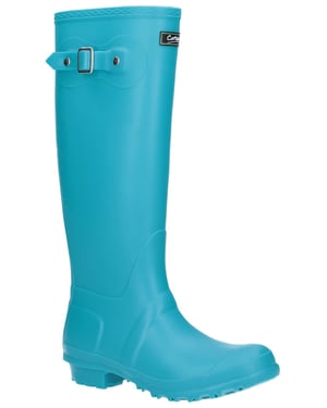 Cotswold Sandringham Pvc Turquoise Regenlaarzen