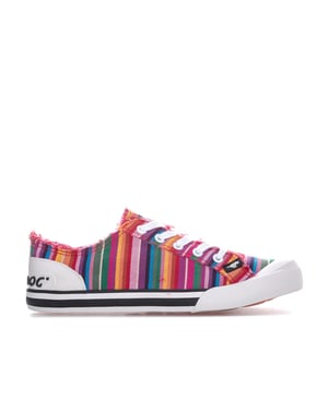 Rocket Dog Jazzin Eden rode sneakers met strepen voor dames