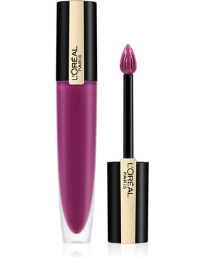 L'Oreal Paris Rouge Signature Matte Lipgloss - 104 I Rebel