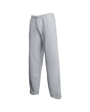 Fruit Of The Loom Heren Open Zoom Trainingsbroek / Joggingbroek (Heather Grijs)