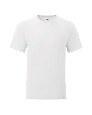 Fruit Of The Loom Heren Iconisch T-shirt (Wit)
