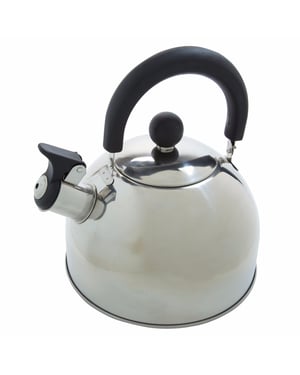 Regatta Great Outdoors Compact Whistle Kettle (Silver)