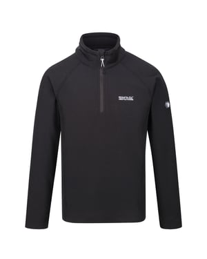 Regatta Great Outdoors Mens Kenger Half Zip Honeycomb Fleece (Ash)
