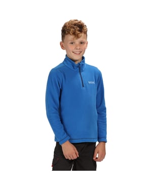 Regatta Boys & Girls Hot Shot II Lightweight Half Zip Fleece Top