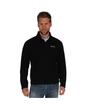 Regatta thompson fleece volwassenen zwart