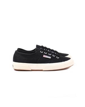Superga 2750 Cotu Black Canvas Trainers