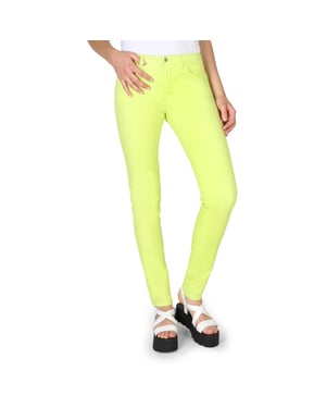 Long stretch fabric pants 3Y5J28-5NZXZ woman