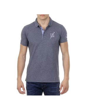 Ufford & Suffolk Polo Club Mens Polo Short Sleeves US026 ANTHRACITE