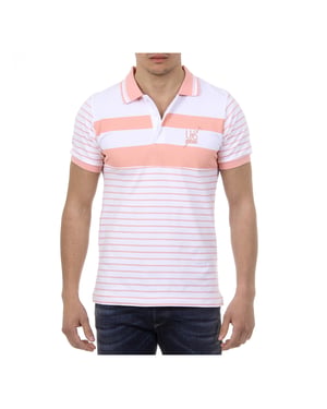 Ufford & Suffolk Polo Club Mens Polo Short Sleeves US006 PINK