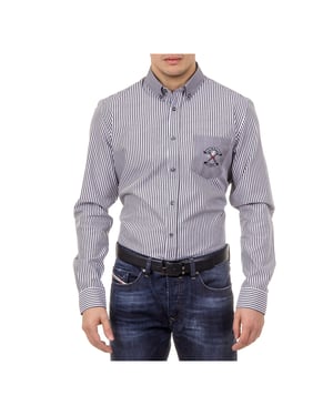 Ufford & Suffolk Polo Club Mens Shirt USC01 A2 NERO