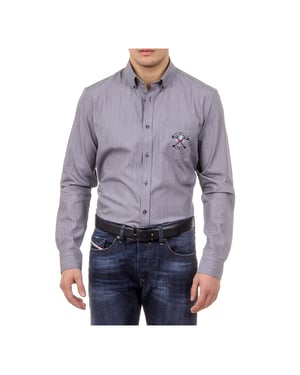 Ufford & Suffolk Polo Club Mens Shirt USC02 B2 NERO