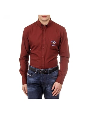 Ufford & Suffolk Polo Club Mens Shirt USC02 B3 BORDEAUX