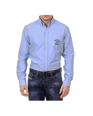 Ufford & Suffolk Polo Club Mens Shirt USC03 C3 AZZURRO SCURO
